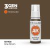 AK Acrylics 3GEN Grey-brown (17 ml)