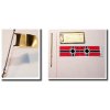 34735 166 sku 065 flag for dkm type vii c u boat border model