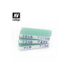 25032 vallejo hobby tools flexi sanders dual grit 80x30x12mm t04004