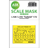 1/72 L-410 / L-420 Turbolet one-sided express fit mask for KP Models