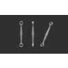 1/32 Turnbuckles 50 pc. - half and half 7,5mm - 1,1mm / 7,0mm - 1,0mm