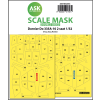 1/32 Dornier Do 335A-10 two seater double-sided mask for HK Models