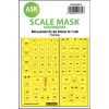 1/48 Mitsubishi Ki-46 Shitei III double-sided mask for Tamiya