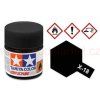 Tamiya 81518 Acrylic Mini X-18 Semi Gloss Black