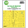 1/35 Junkers Ju 87G Stuka double-sided painting mask for Border Model