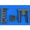 1/48 A-10A/C Thunderbolt II cabin frame for ACADEMY kit