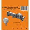 1/35 Panzer I ausf.B Headlight and Jack / for Academy kit