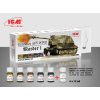ICM German AFV WW2 (Marder I) - acrylic paint set 
6 bottles х 12 ml