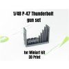 1/48 P-47 Thunderbolt gun set
