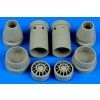 1/48 F/A-18E Super Hornet exhaust nozzles - closed