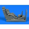 1/48 USAF Fighter Pilot with ejection seat for F-16
