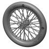 1/72 German 710x85 spoked wheels - 1 pair