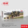 ICM WWI US military vehicles  - acrylic paint set 
6 bottles х 12 ml