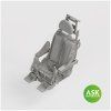 1/72 F-84F ejection seat with seat belts - 3D print for Special Hobby kit