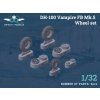 34329 151 inf3203 04 dh 100 vampire fb mk.5 wheel set