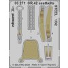 CR.42 seatbelts STEEL 1/32 recommended for ICM