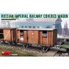 1/35 Russian Imperial Railway Covered Wagon