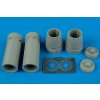 1/72 F/A-18C Hornet exhaust nozzles - closed posit