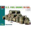 1/48 U.S. Fuel Drums 55 Gal. - Miniart
