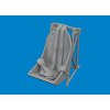 F4U-2 seat w/ integral belts PRINT 1/48 recommended for MAGIC FACTORY