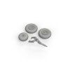 MiG-15 wheels 1/48 recommended for BRONCO / HOBBY 2000