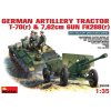 1/35 German Artillery Tractor T-70 & Gun FK 288 w/crew - Miniart