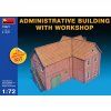 1/72 Administrative Building with Workshop - Miniart