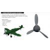 Bf 109G-10/K-4 propeller 1/72 recommended for EDUARD