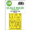 1/48 Fw 190A-8 double-sided express fit mask for Eduard