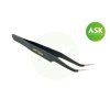 Angled Tweezers Stainless steel 115 mm