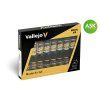 Vallejo Model Air Set 71178 Basic Color Pack (16)