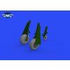 P-51B/C wheels diamond tread 1/48 recommended for EDUARD