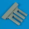 1/72 P-38 Lightning turbo-supercharger cover - ACADEMY