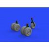 He 219 wheels 1/48 recommended for TAMIYA