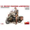 1/35 U.S.Millitary Policeman with Motorcycle