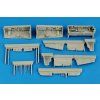 1/48 Sepecat Jaguar wheel bays - KITTY HAWK