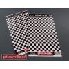 Floor - tiles black and white 190x130 mm