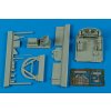 1/48 N1K1 Shiden cockpit set - HASEGAWA