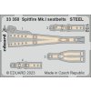 Spitfire Mk.I seatbelts STEEL 1/32 recommended for KOTARE