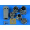 1/32 MiG-21MF Fishbed J exhaust nozzle - opened - TRUMPETER