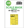 1/72 Bf 109E-1/E-3 one-sided painting mask for Special Hobby