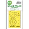 1/32 Spitfire Mk.VIII double-sided express fit mask for Tamiya