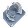 1/48 A6M2 Zero open engine cooling flaps with exhausts detail set - ASK 3D print rec. for Eduard