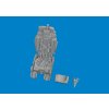 MiG-21 seat w/ integral belts PRINT 1/72 recommended for EDUARD