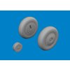 Lysander wheels 1/48 recommended for AIRFIX