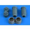 1/48 Sepecat Jaguar GR.1/GR.1a exhaust nozzles for AIRFIX kit