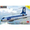 1/144 Tu-134A LOT/Malév (new tool 2025) - KPM14411 Kovozávody