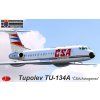 1/144 Tu-134A ČSA/aviogenex (new tool 2025) - KPM14410 Kovozávody