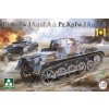 1/35 2 kits Combo Pz.Kpfw. I Ausf. A & Pz.Kpfw. I Ausf. B - Takom