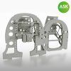 1/48 A6M2-K two Bulkheads with Seats set - ASK 3D Print rec. for Eduard